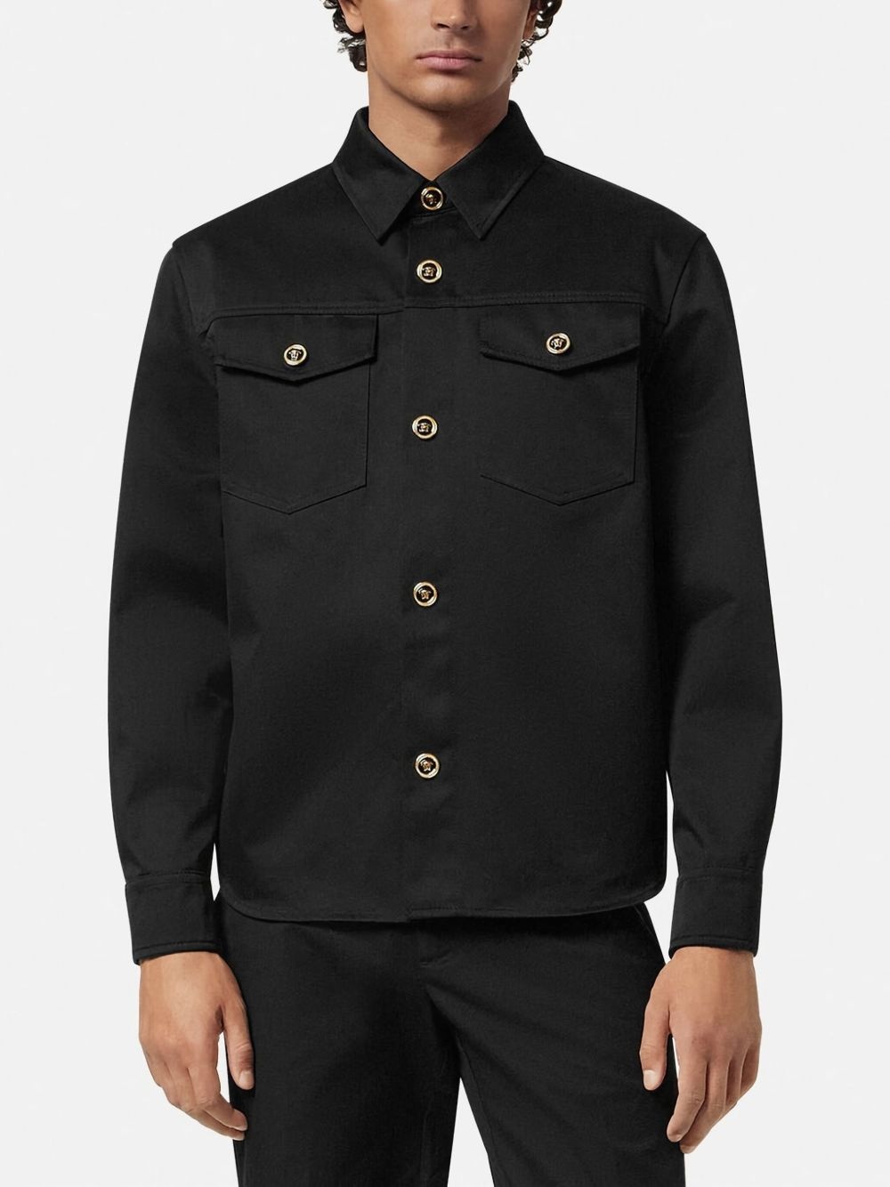 cotton shirt jacket - 3