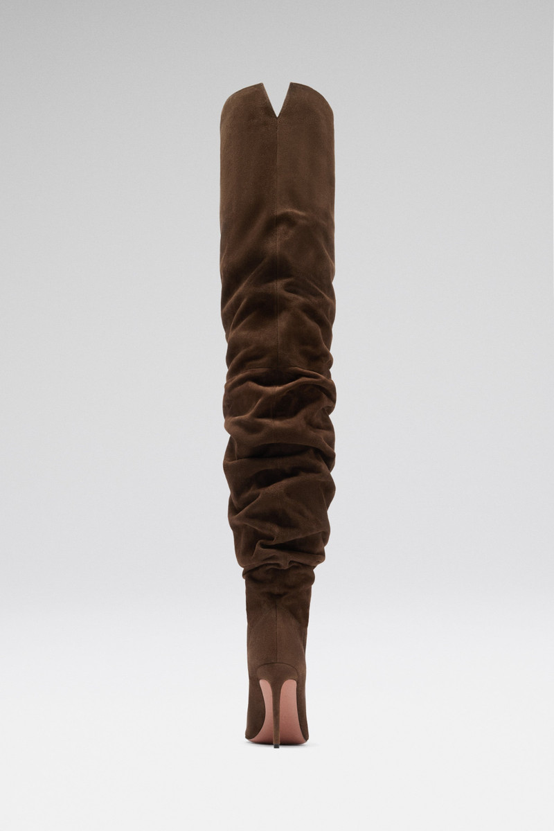 JAHLEEL THIGH HIGH BOOT COFFEE SUEDE 3