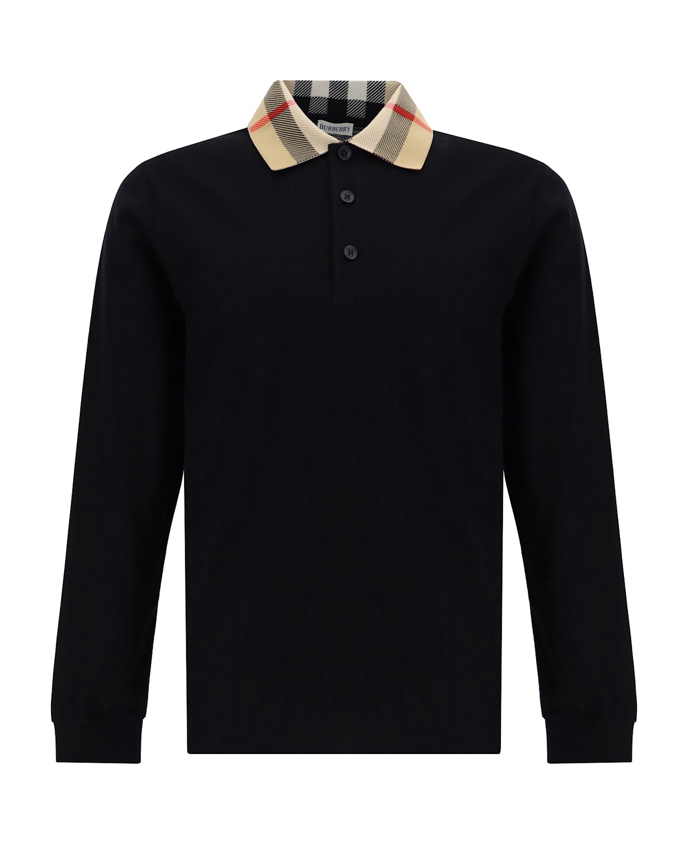 Long Sleeve Polo Shirt - 1