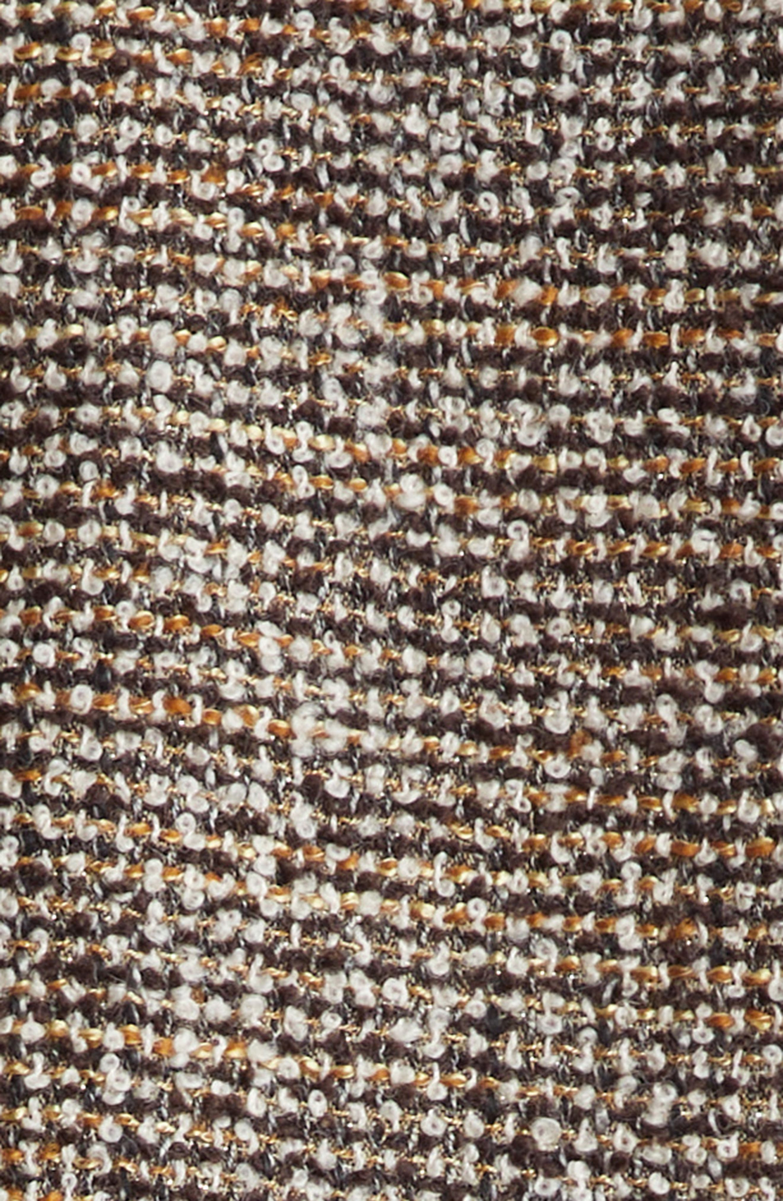 Sacai Tweed & Denim Layered Jacket in Brown at Nordstrom - 6