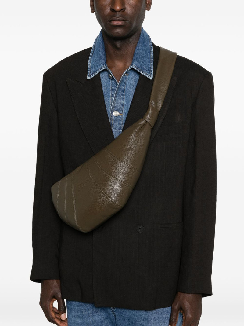Lemaire medium Croissant knot-detail shoulder bag outlook