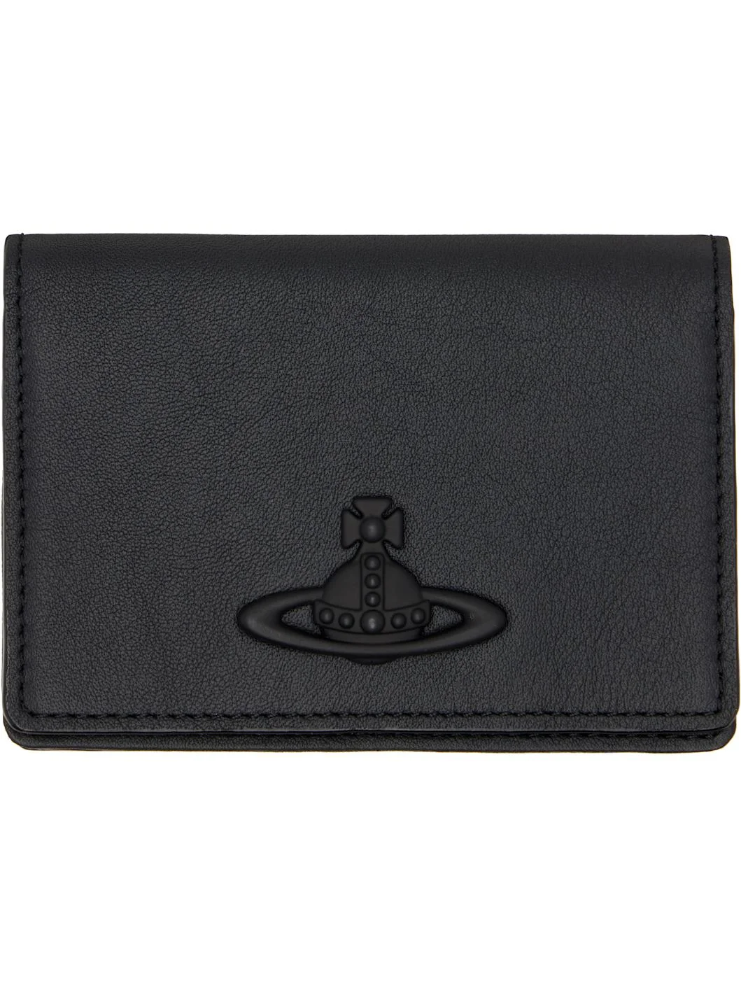 Black Flap Card Holder - 1