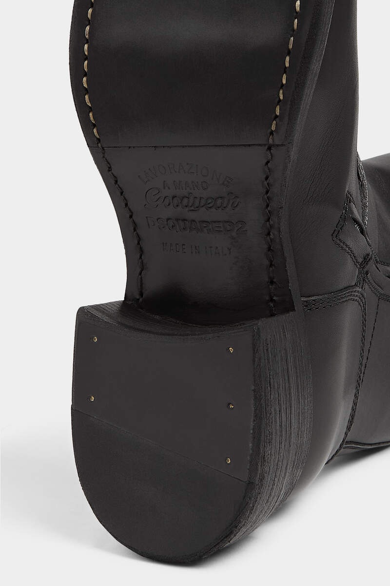 HARLEY BIKER BOOTS - 5