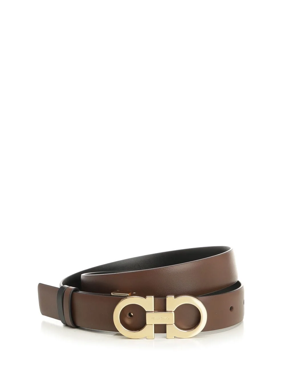Ferragamo Women Reversible And Adjustable "Gancini" Belt - 1