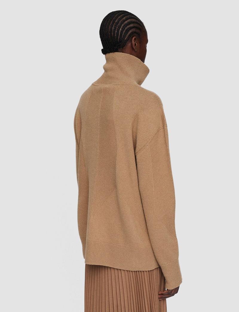 Soft Wool High Neck Jumper 4