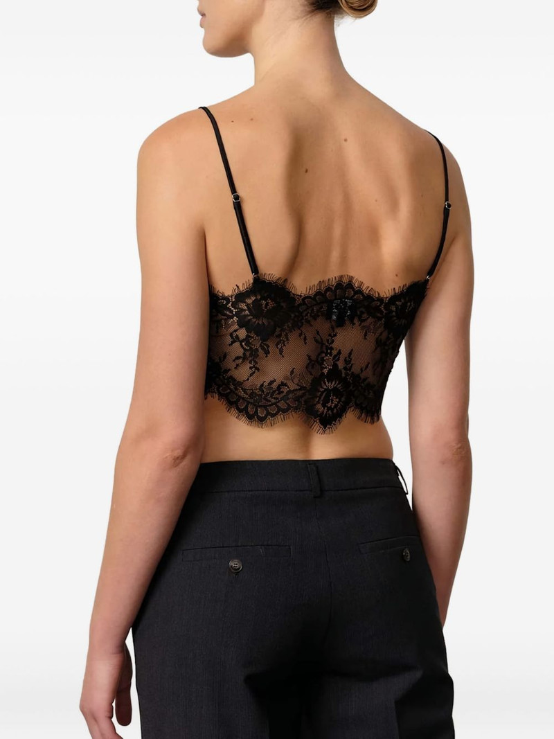 HERSKIND Lilly lace-trimmed top outlook