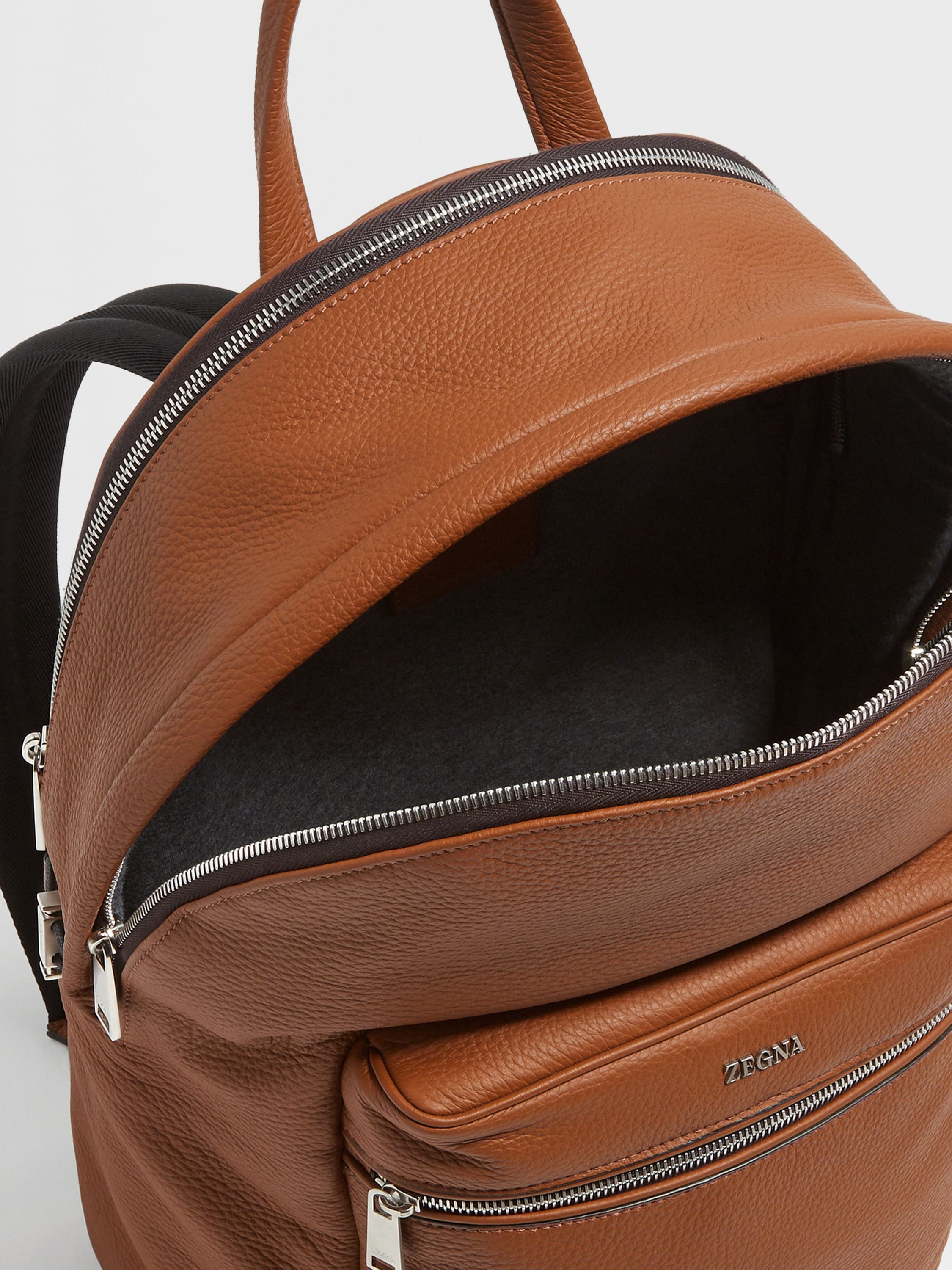 FOLIAGE DEERSKIN HOODIE BACKPACK - 4