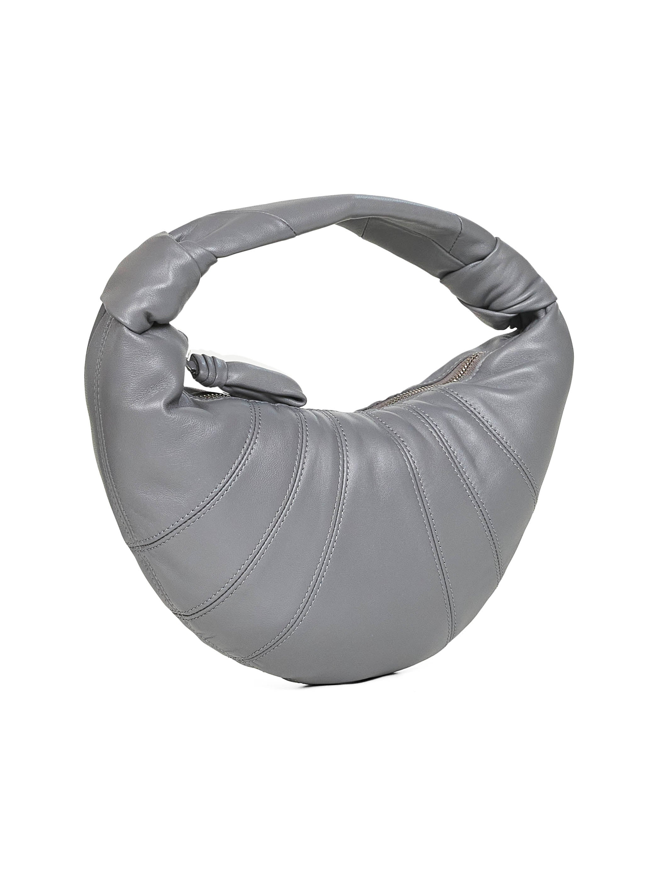 Smoked pearl Mini Fortune Croissant shoulder bag - 2