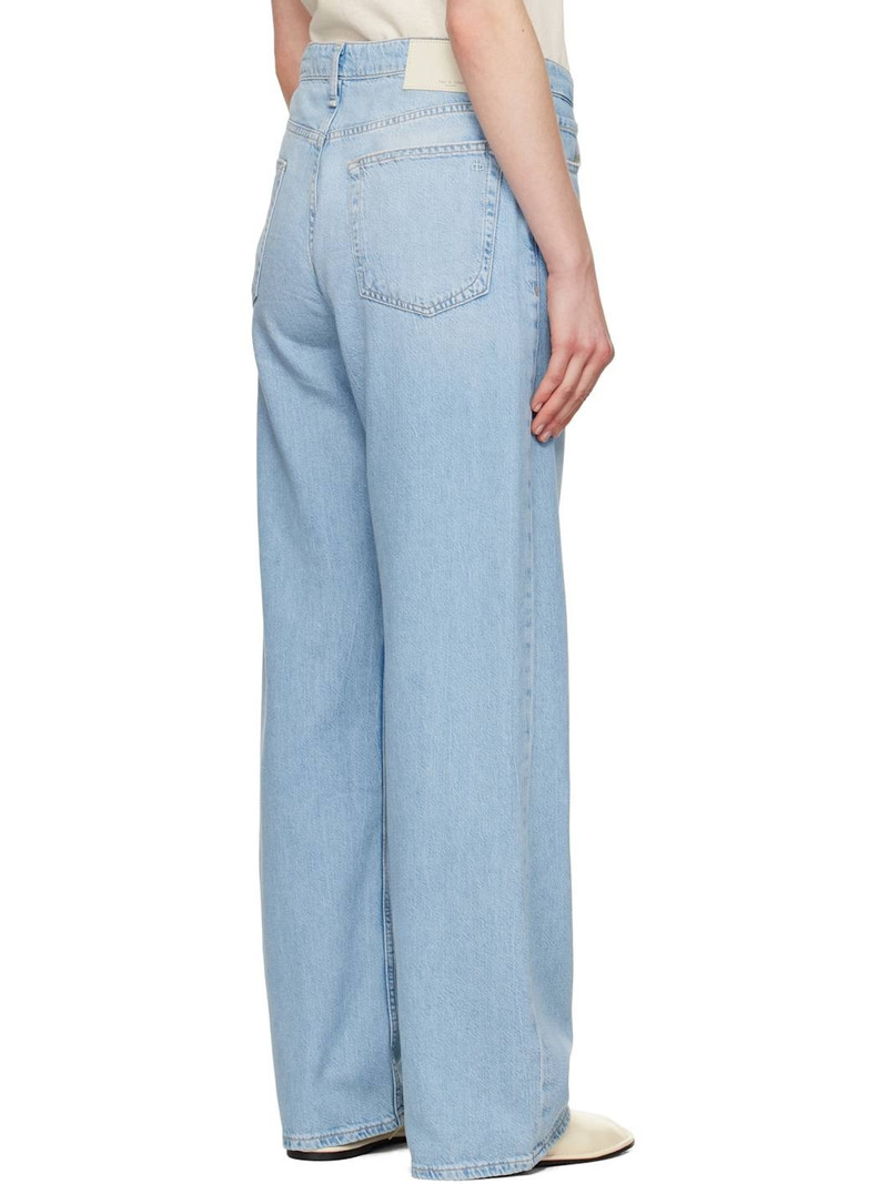Blue Featherweight Logan Wide-Leg Jeans 3