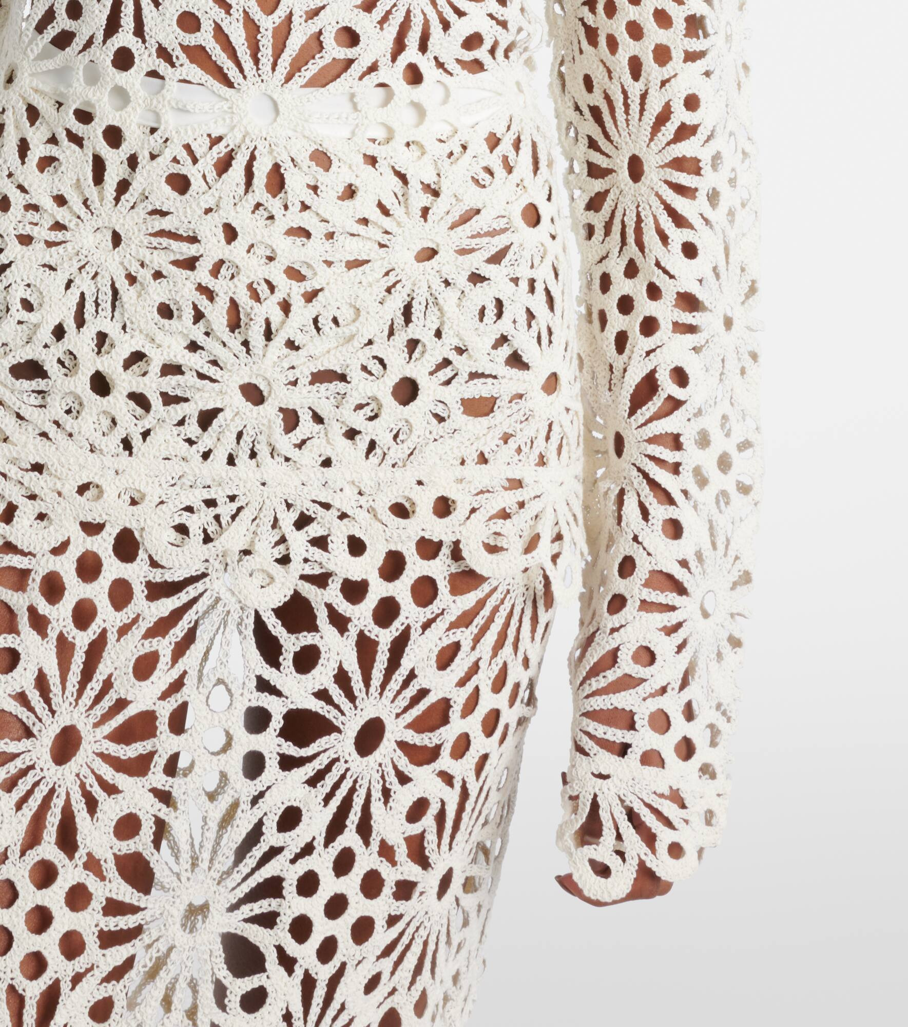 Raglan floral lace top - 5
