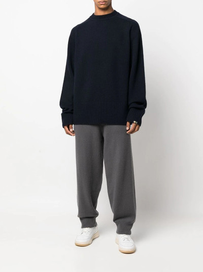 extreme cashmere crew-neck cashmere jumper outlook