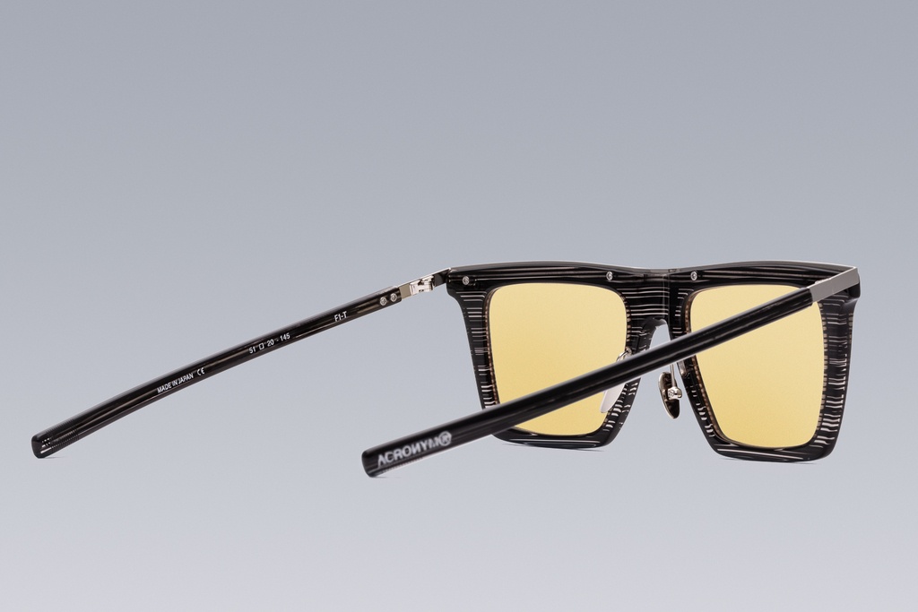 F1-T-B F1-T Sunglasses Silver/Light Yellow/Platinum - 4