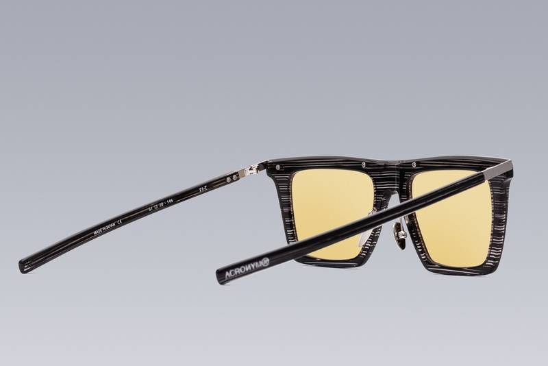 F1-T-B F1-T Sunglasses Silver/Light Yellow/Platinum 4