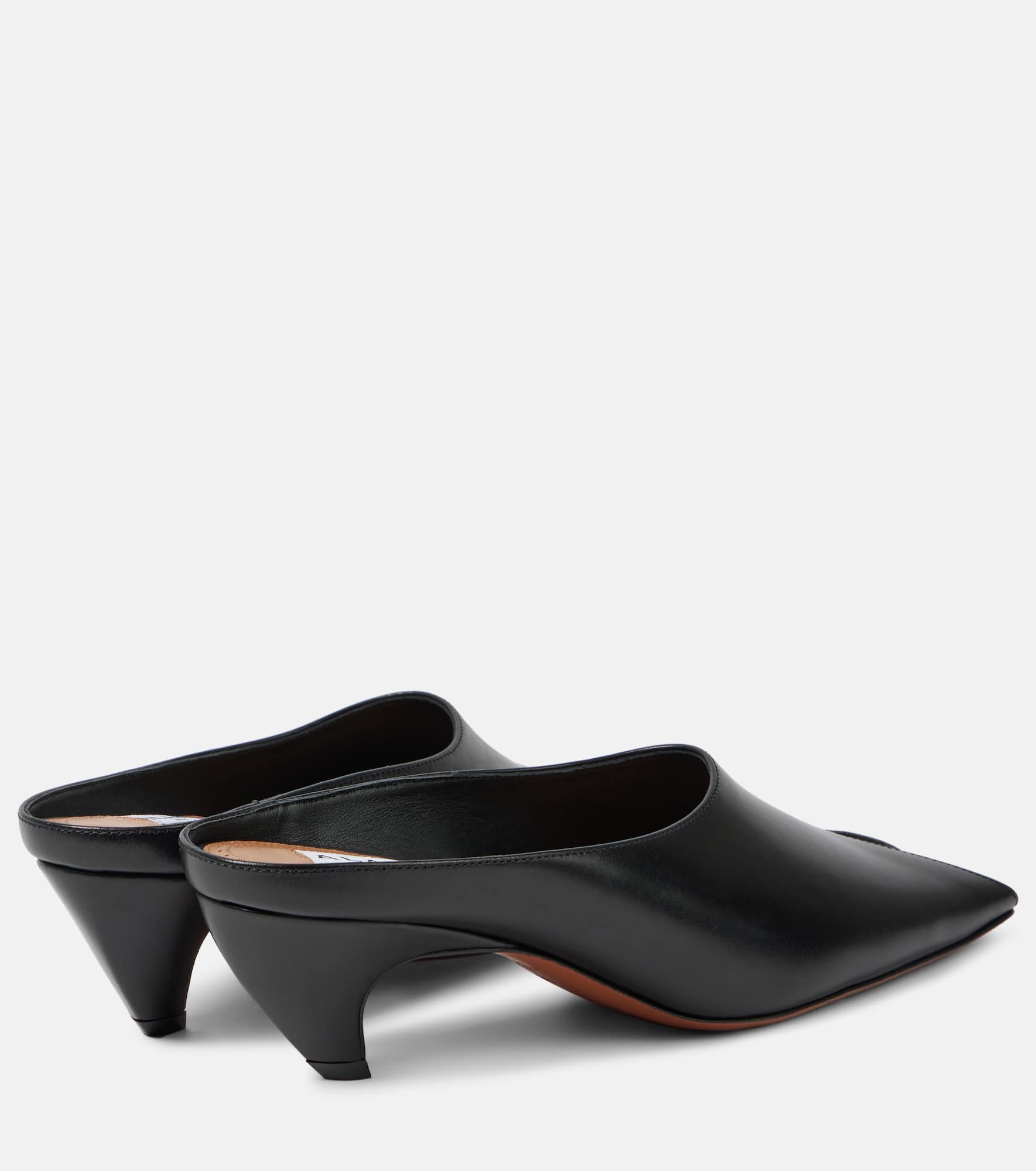 55 leather mules - 3