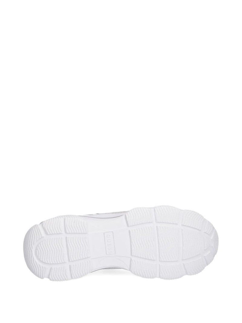 perforated logo low-top sneakers 5