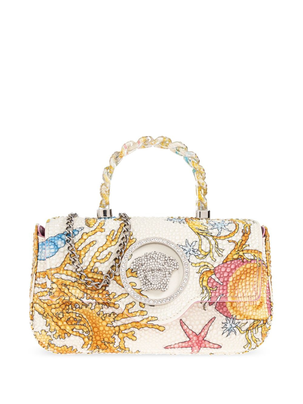 La Medusa embellished sea-life cross body bag - 1