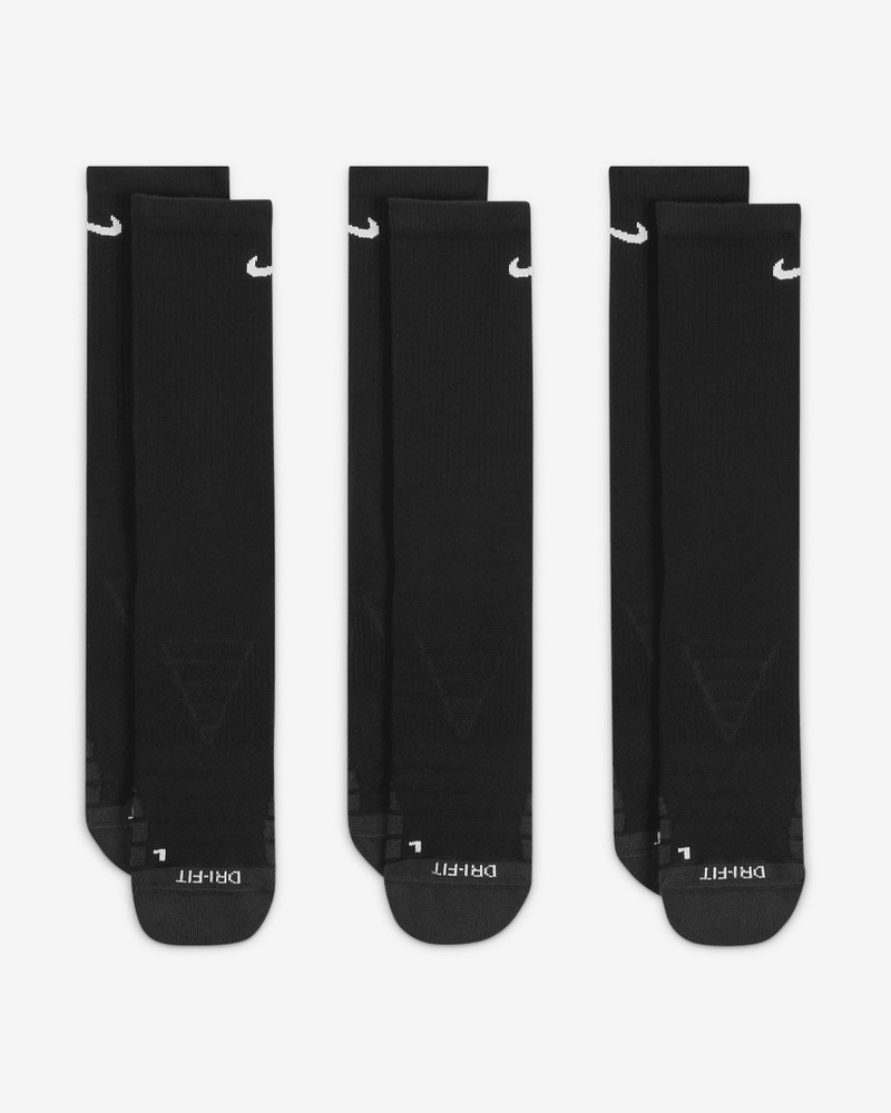 Nike Nike Everyday Max Cushioned Training Crew Socks (3 Pairs) outlook