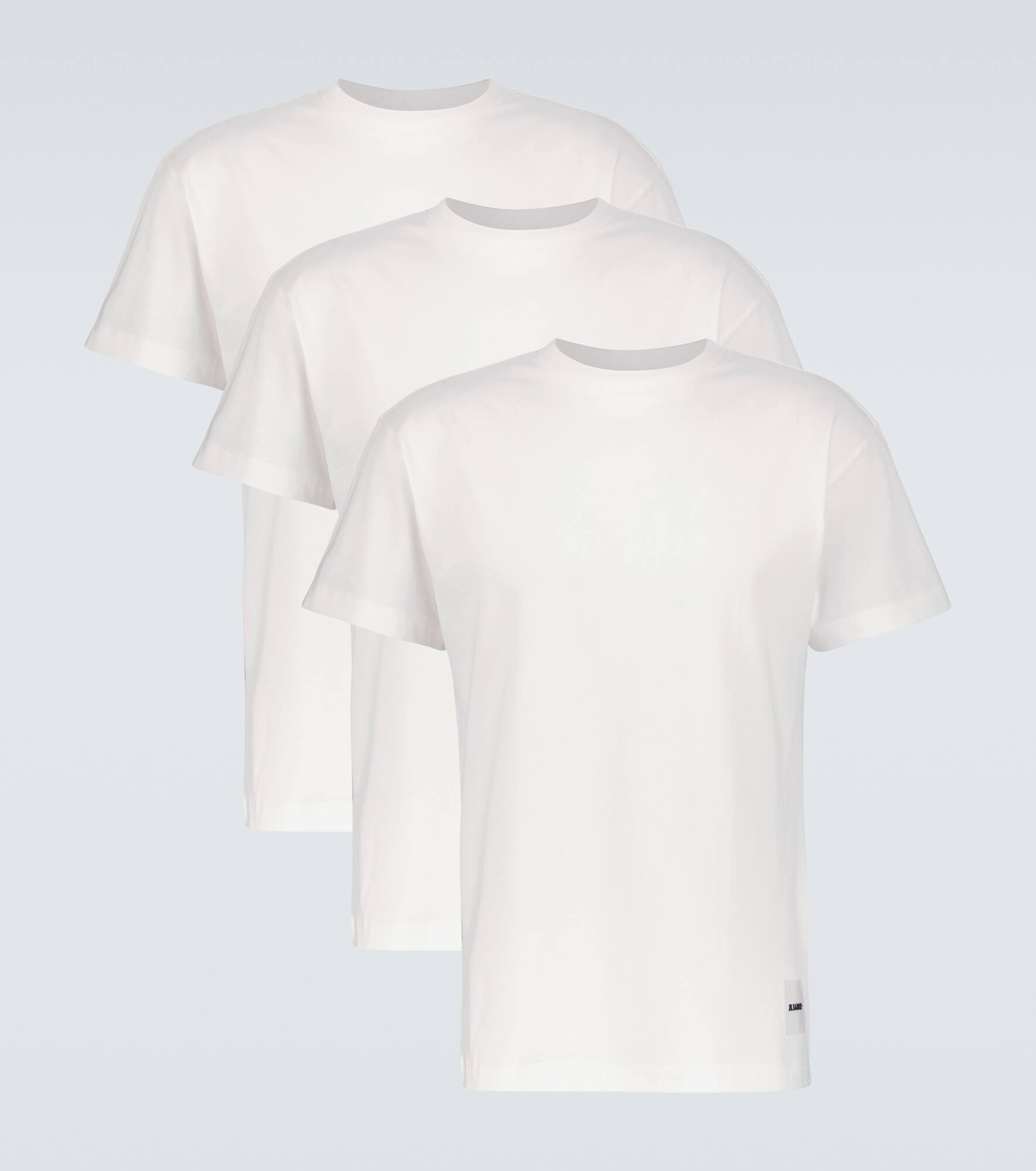 Pack of three cotton T-shirts - 1