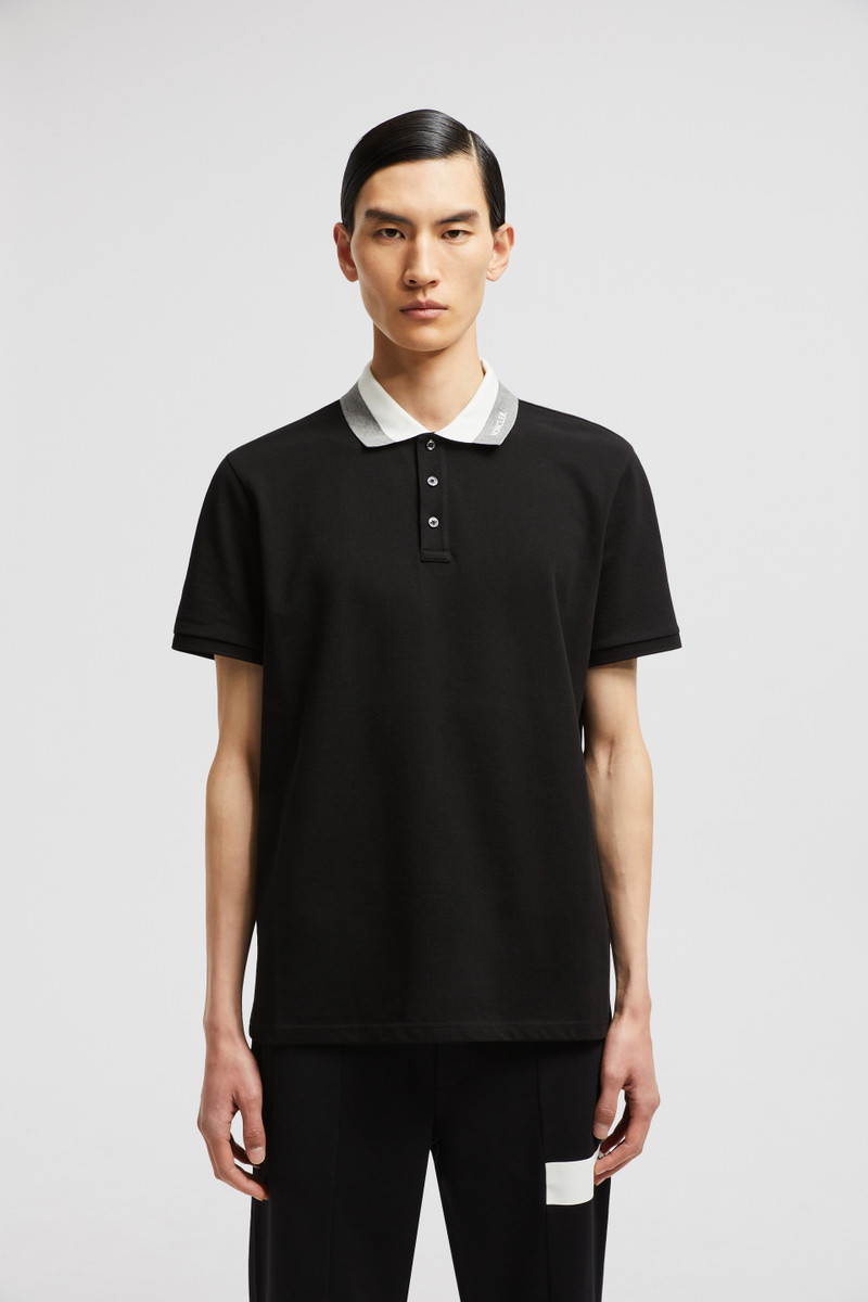 Embroidered Logo Cotton Piquet Polo Shirt 3