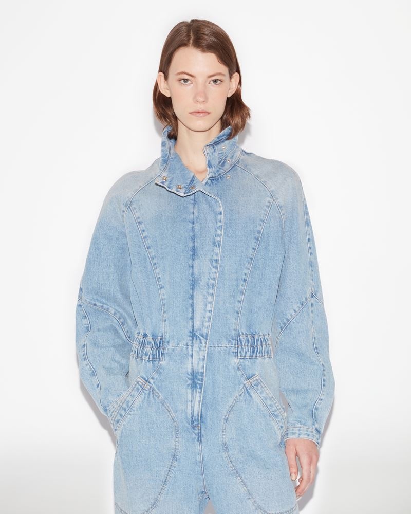 KIMEA DENIM OVERALLS - 8