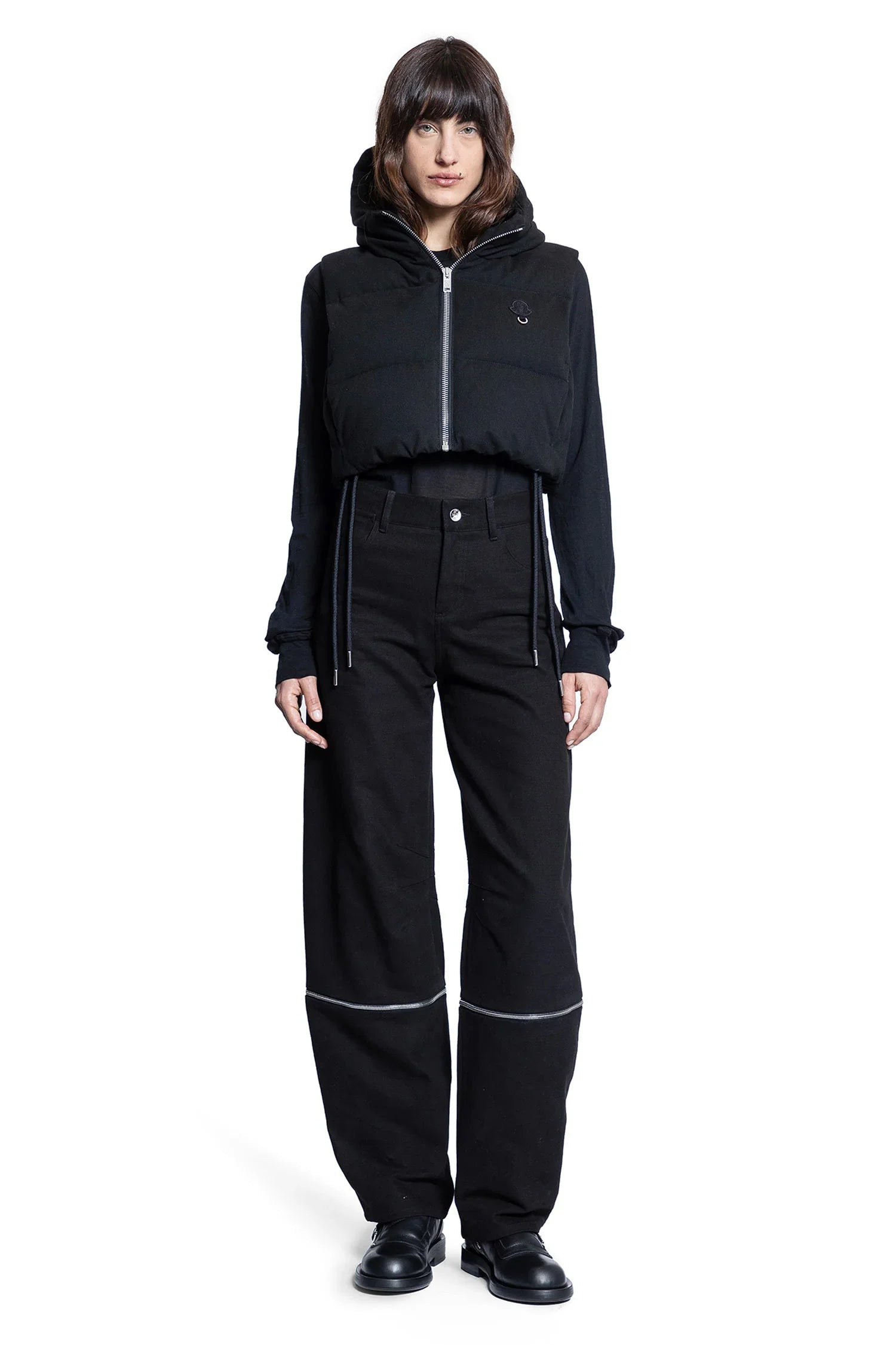 Alexia-Cropped-Hooded-Down-Vest - 5