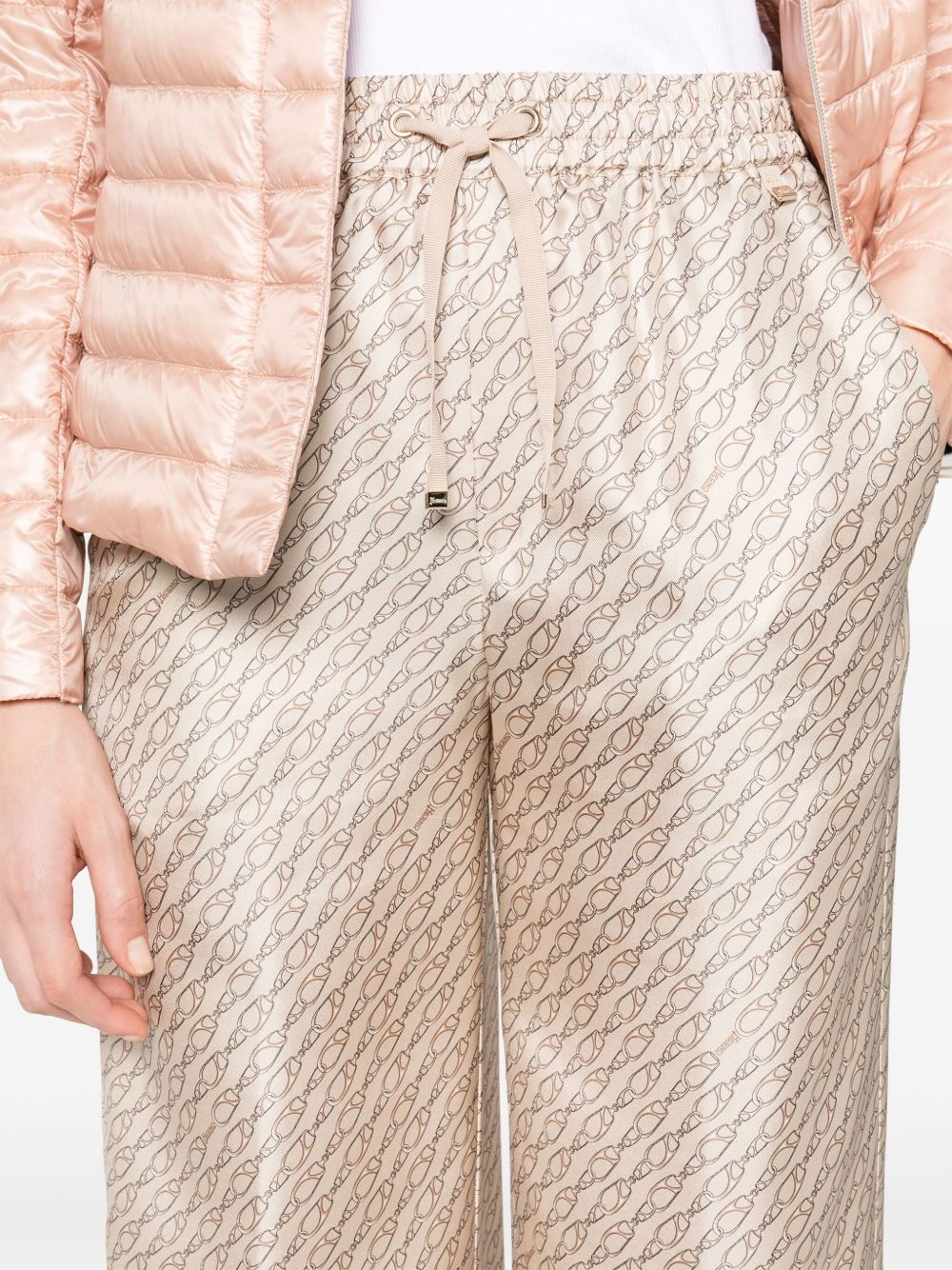Hanging Hook-print trousers - 5