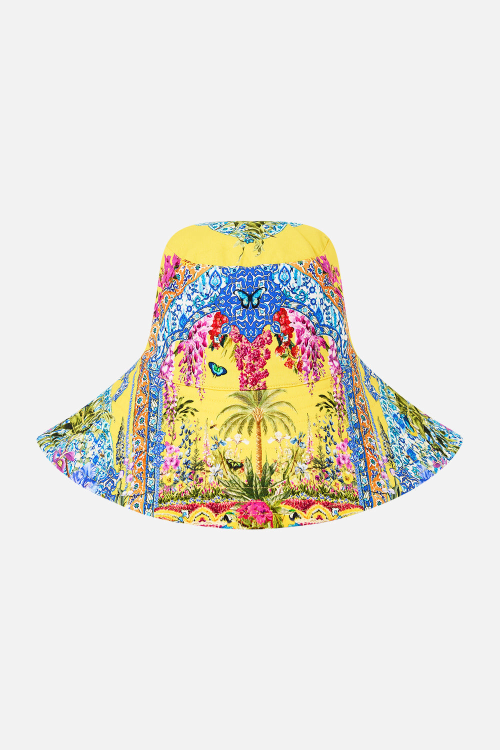 WIDE BRIM BUCKET HAT - 2