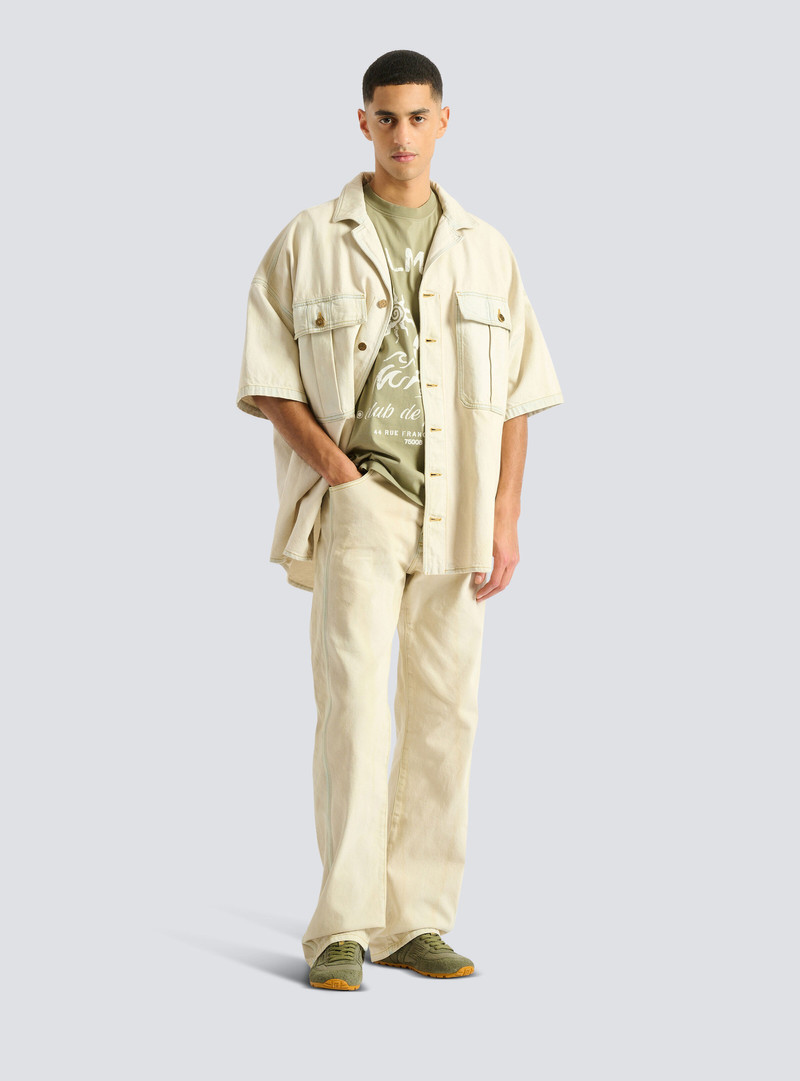 Balmain Faded denim jeans outlook