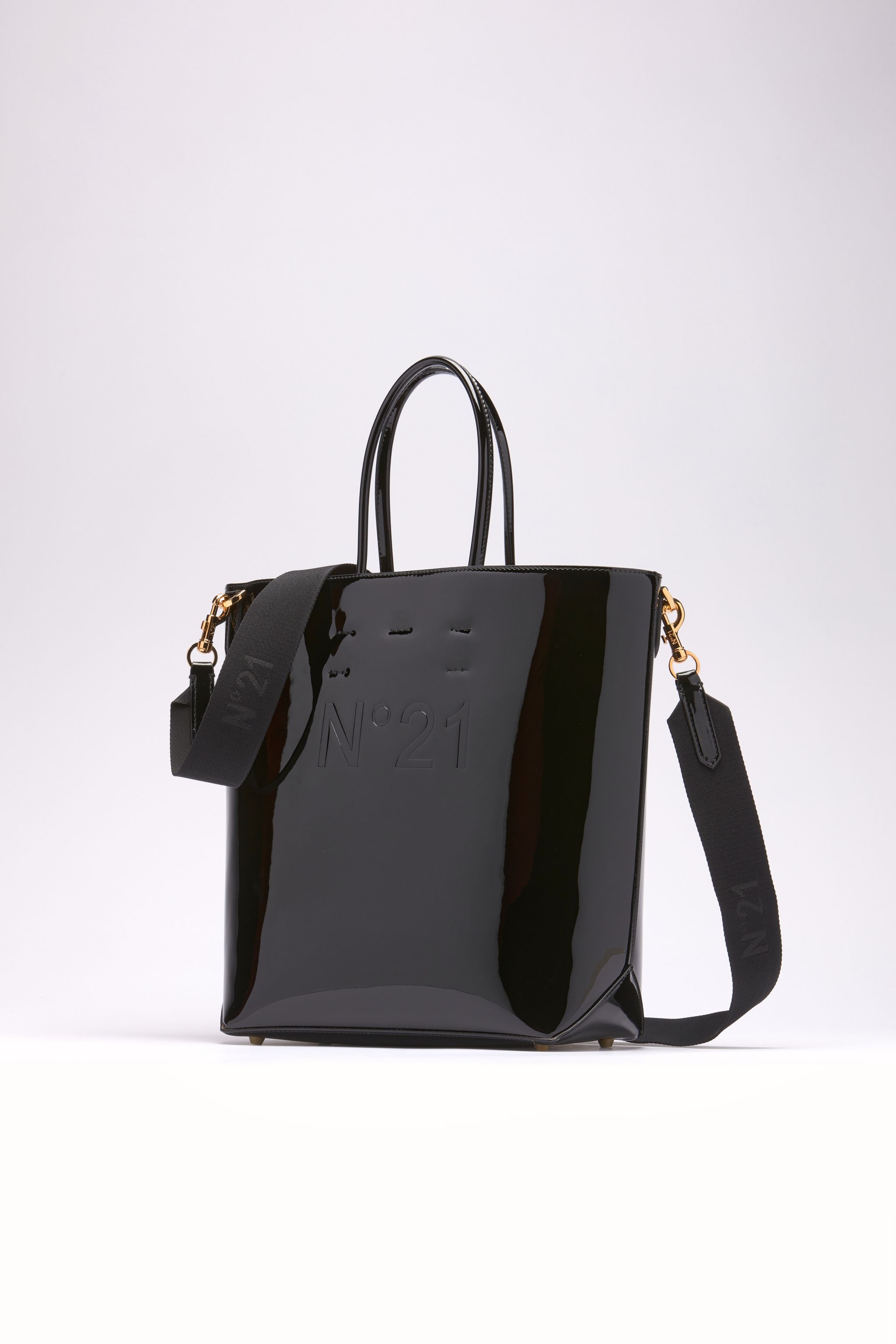 SMALL LOGO-DEBOSSED SHOPPER - 3