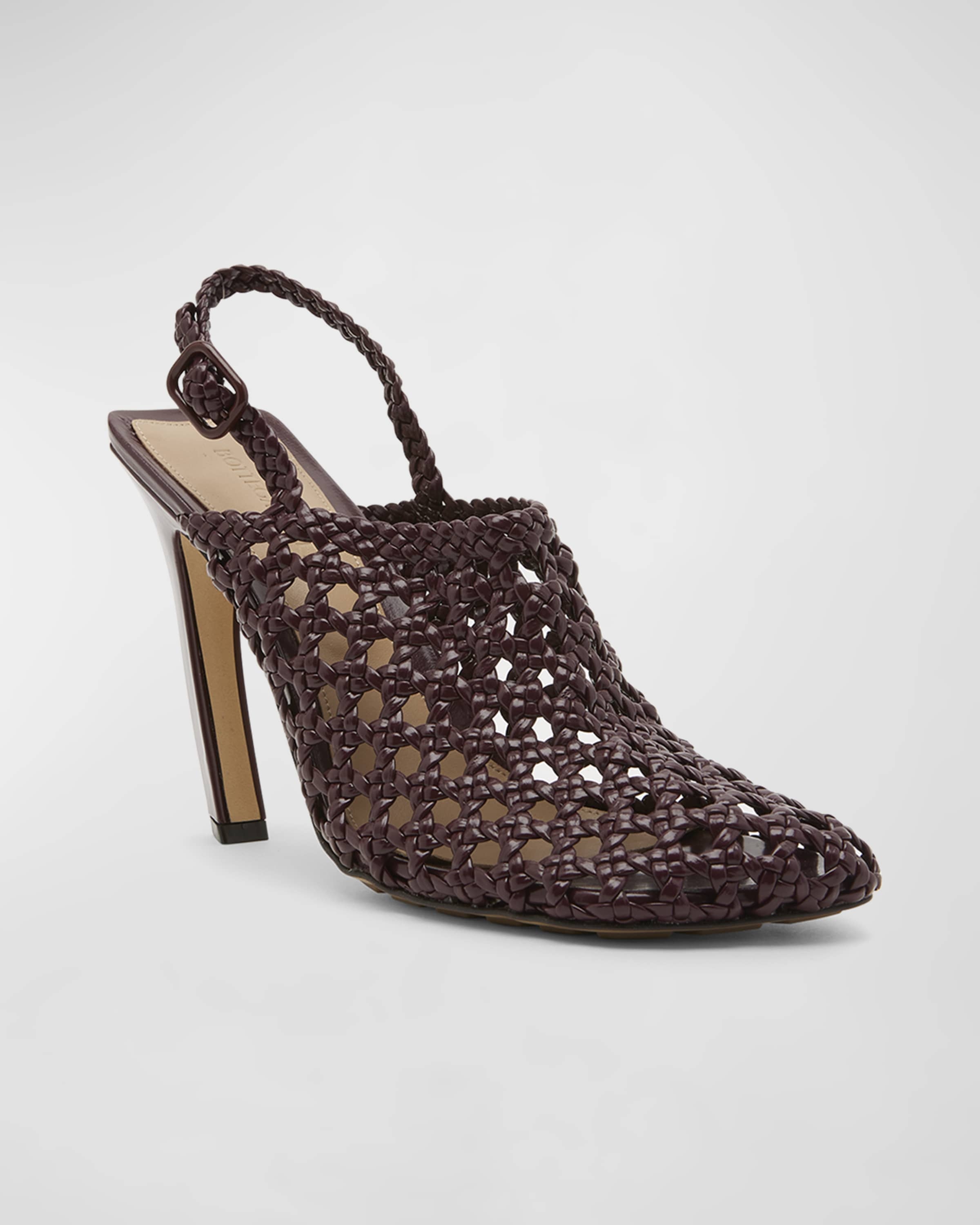Jimbo Braided Slingback Pumps - 3