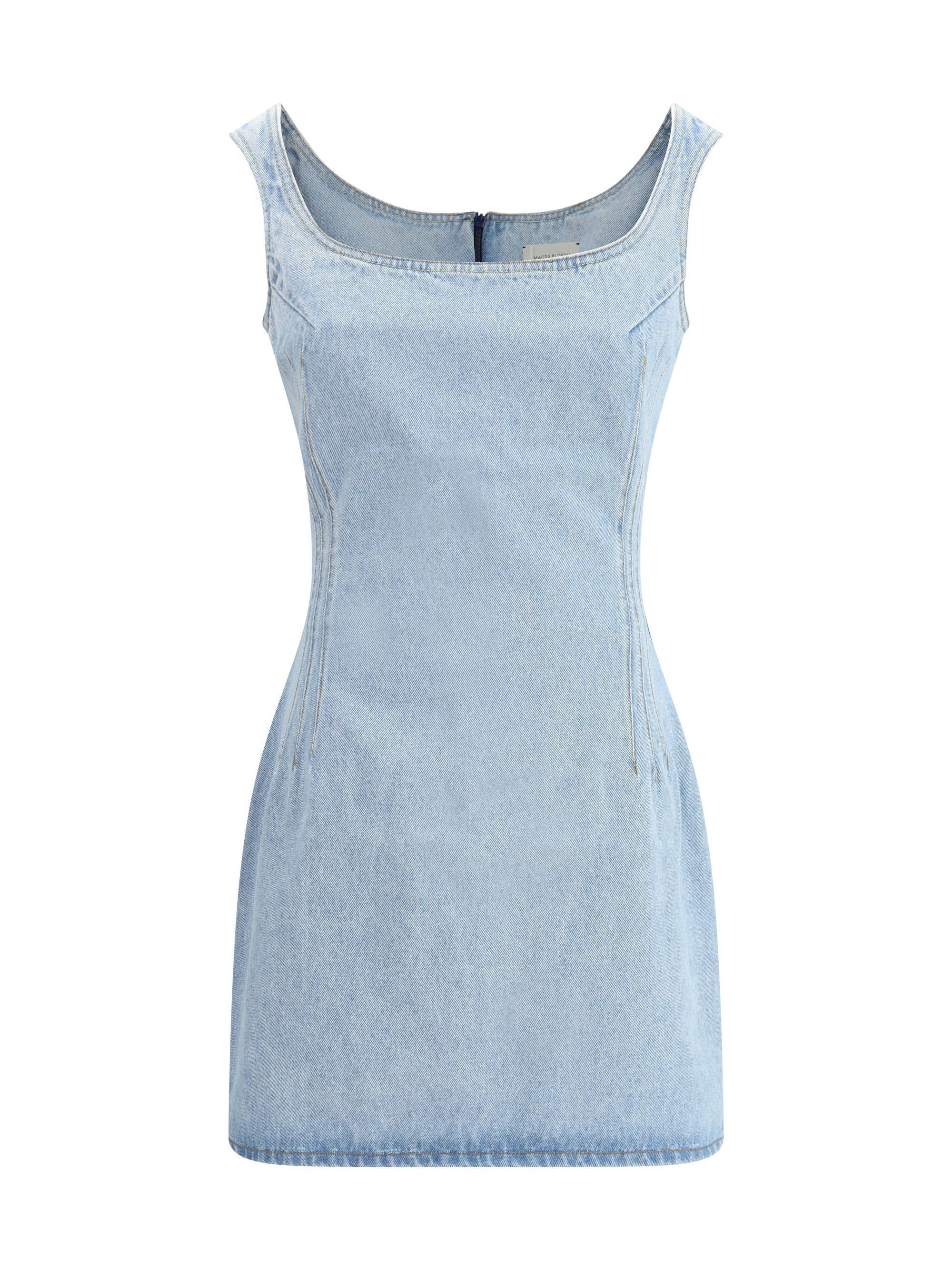 Magda Butrym Women Denim Mini Dress - 1