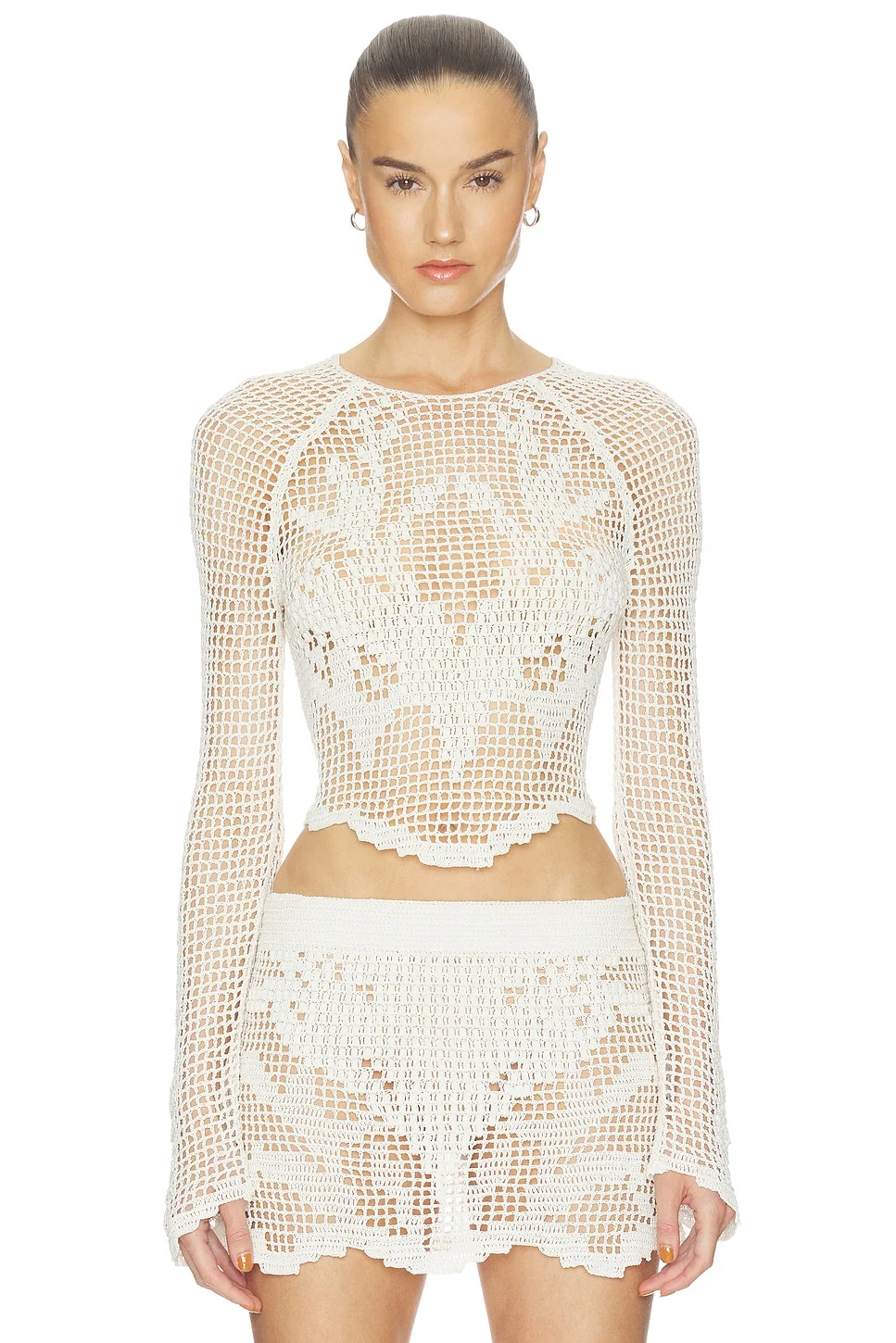 Crochet LS Top - 1