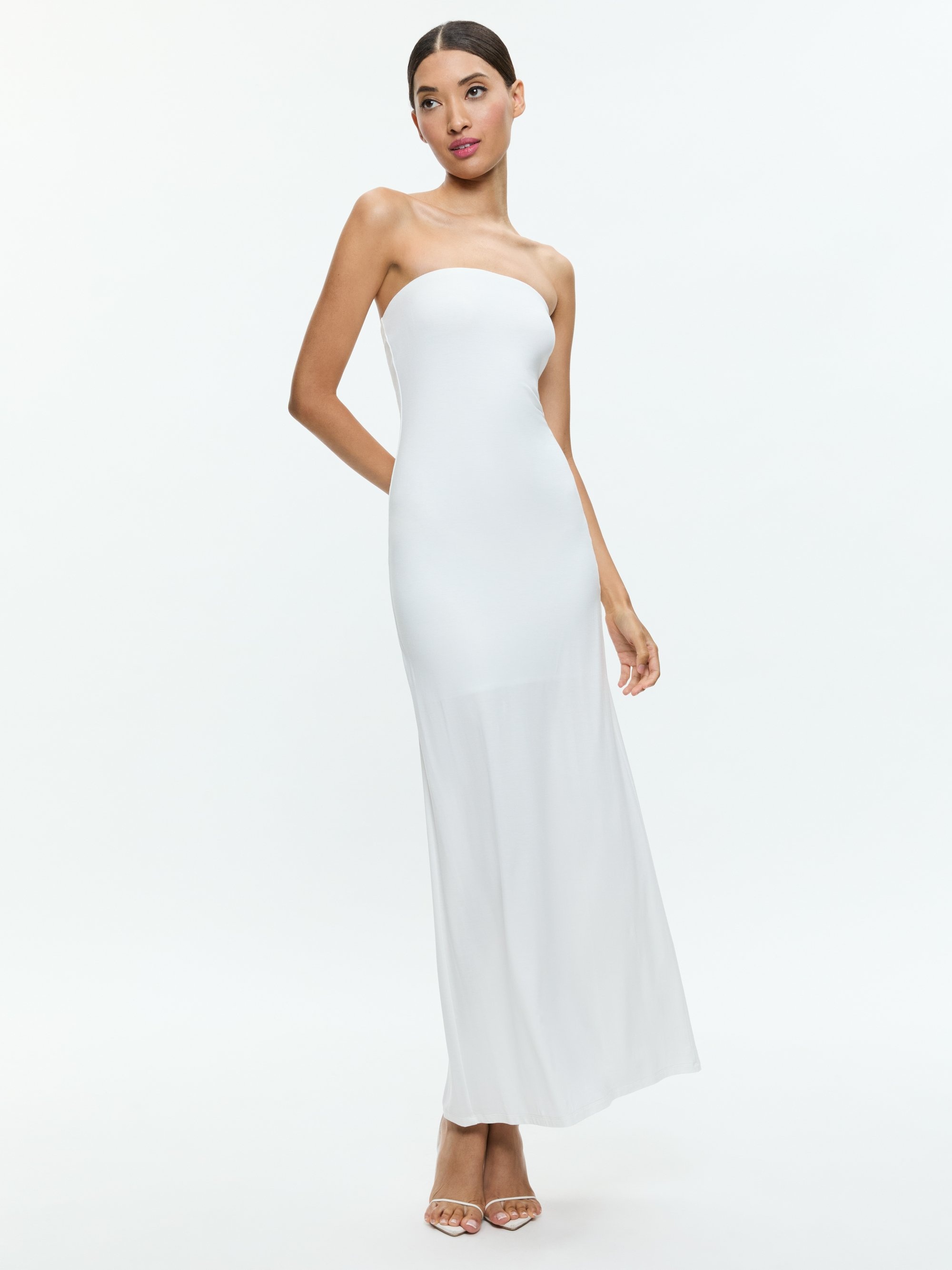 DELORA STRAPLESS MAXI DRESS - 5