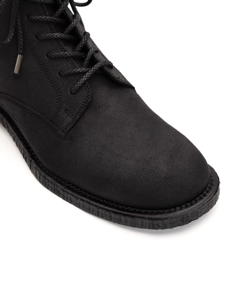 Suede Derby Boots 7