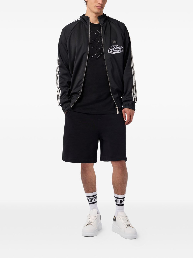 PHILIPP PLEIN stripe deluxe signature jacket outlook