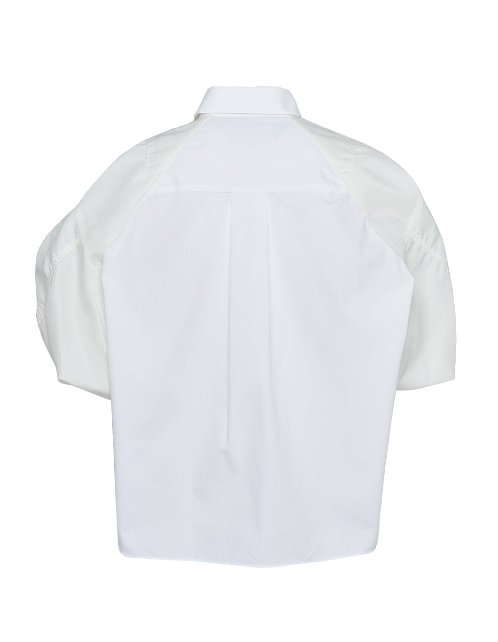 Cotton Poplin X Nylon Twill Shirt - 2