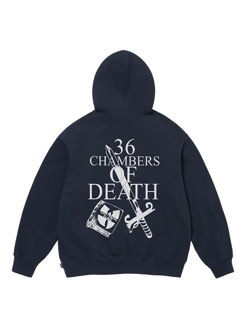 Supreme x  Wu-Tang Clan graphic-print hoodie outlook