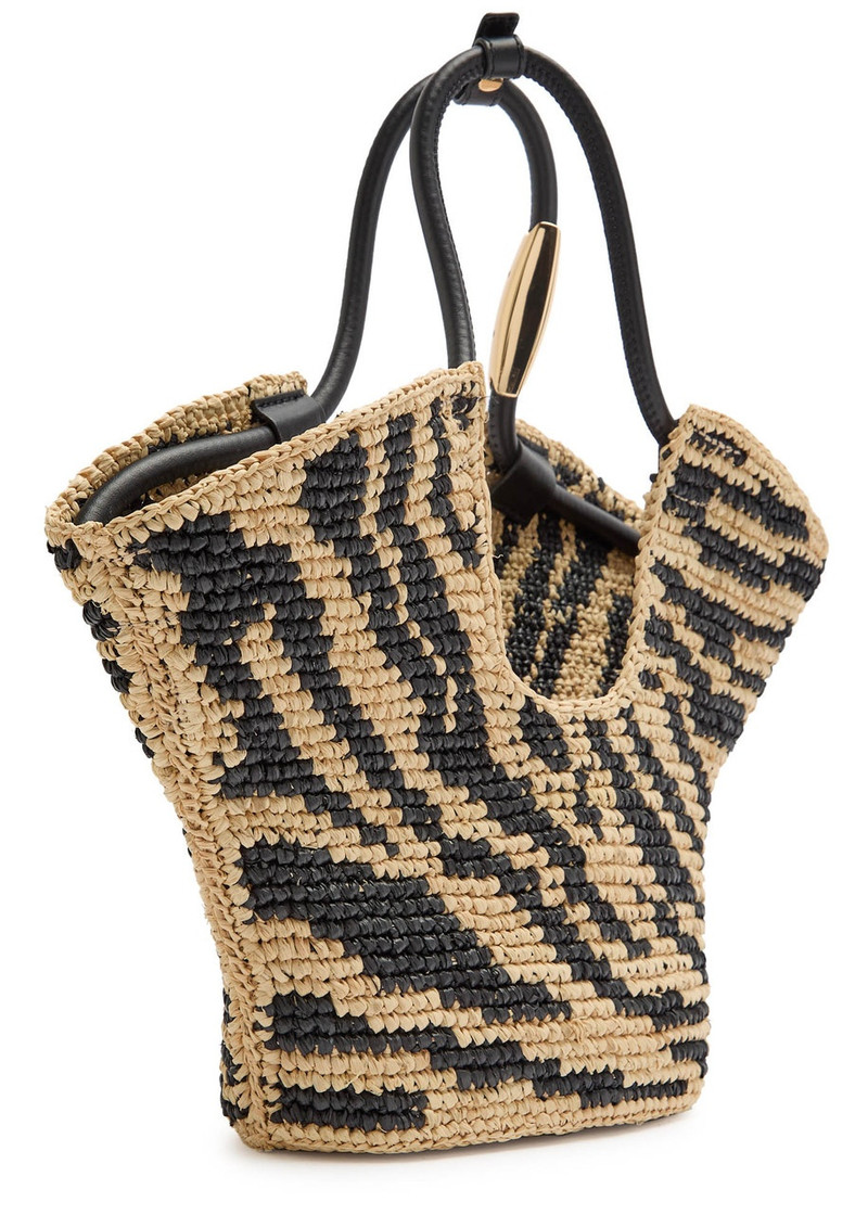 Zimmermann Zimmermann Goldentime Crochet Raffia Tote outlook