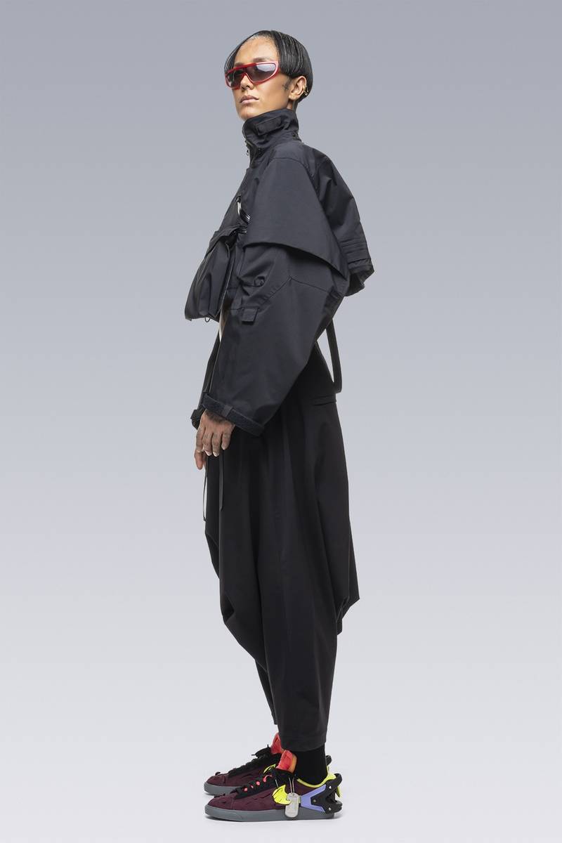 ジャケット・アウター sacai / ACRONYM CROP JACKET Black size2 Sacai x Acronym Crop Jacket Black - SS22 - US