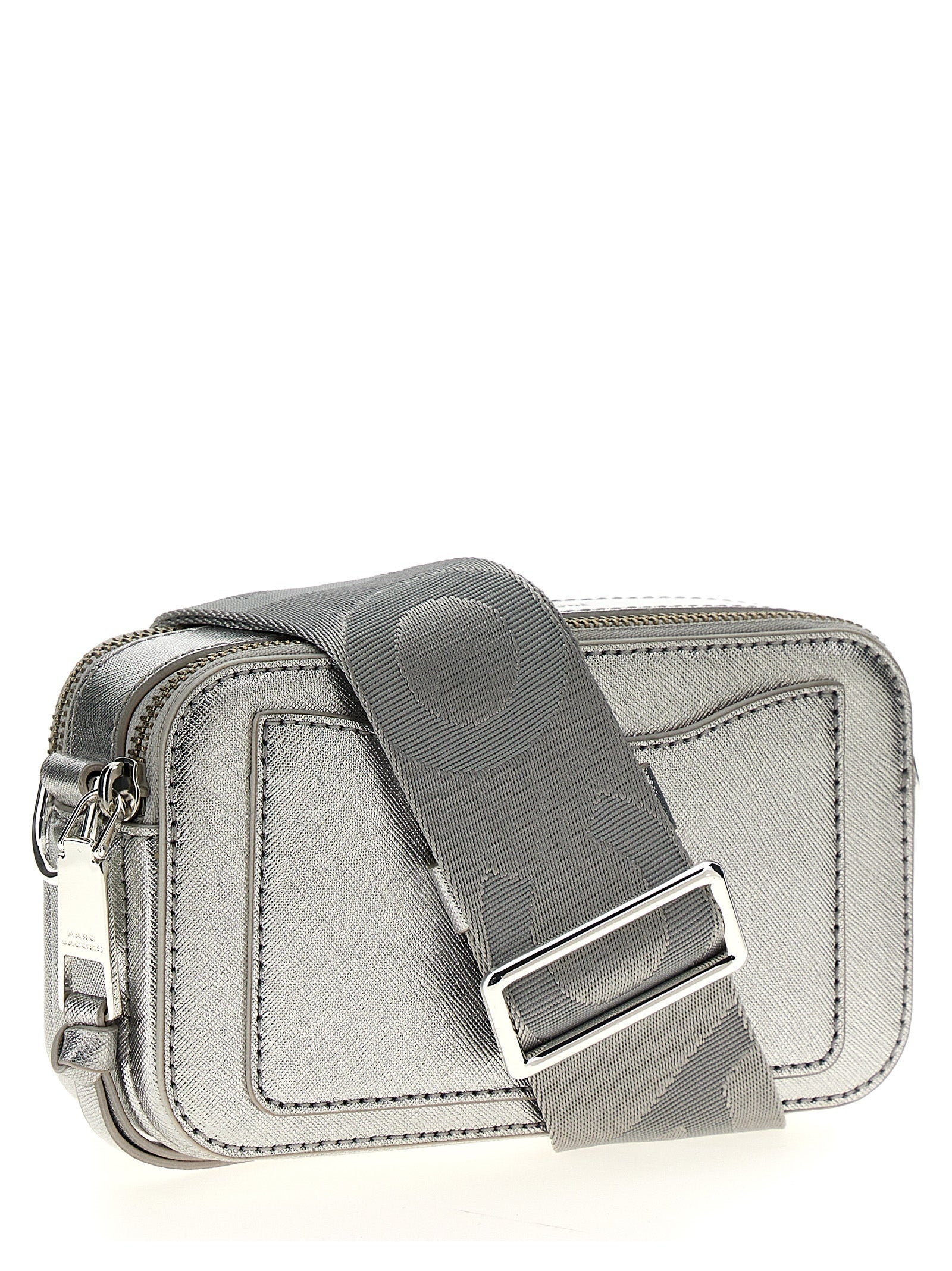 The Metallic Snapshot Crossbody Bags Silver - 2