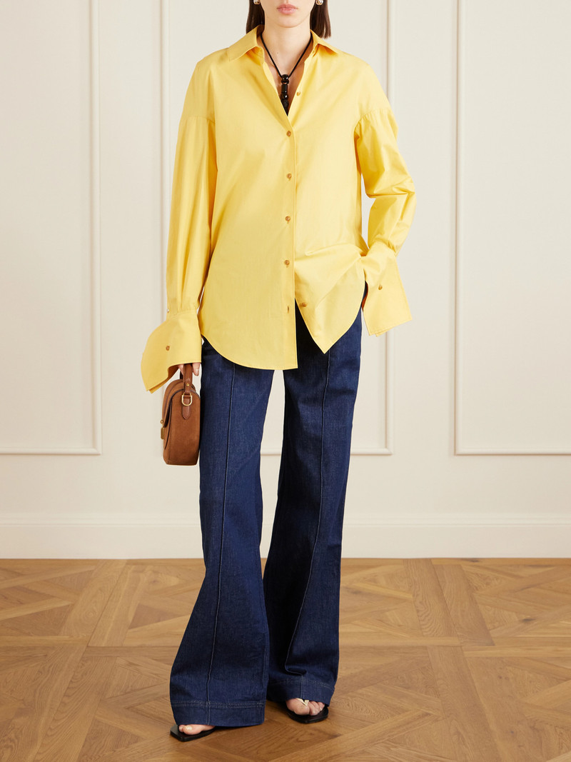 OSSOU Wren Cotton-poplin Shirt outlook