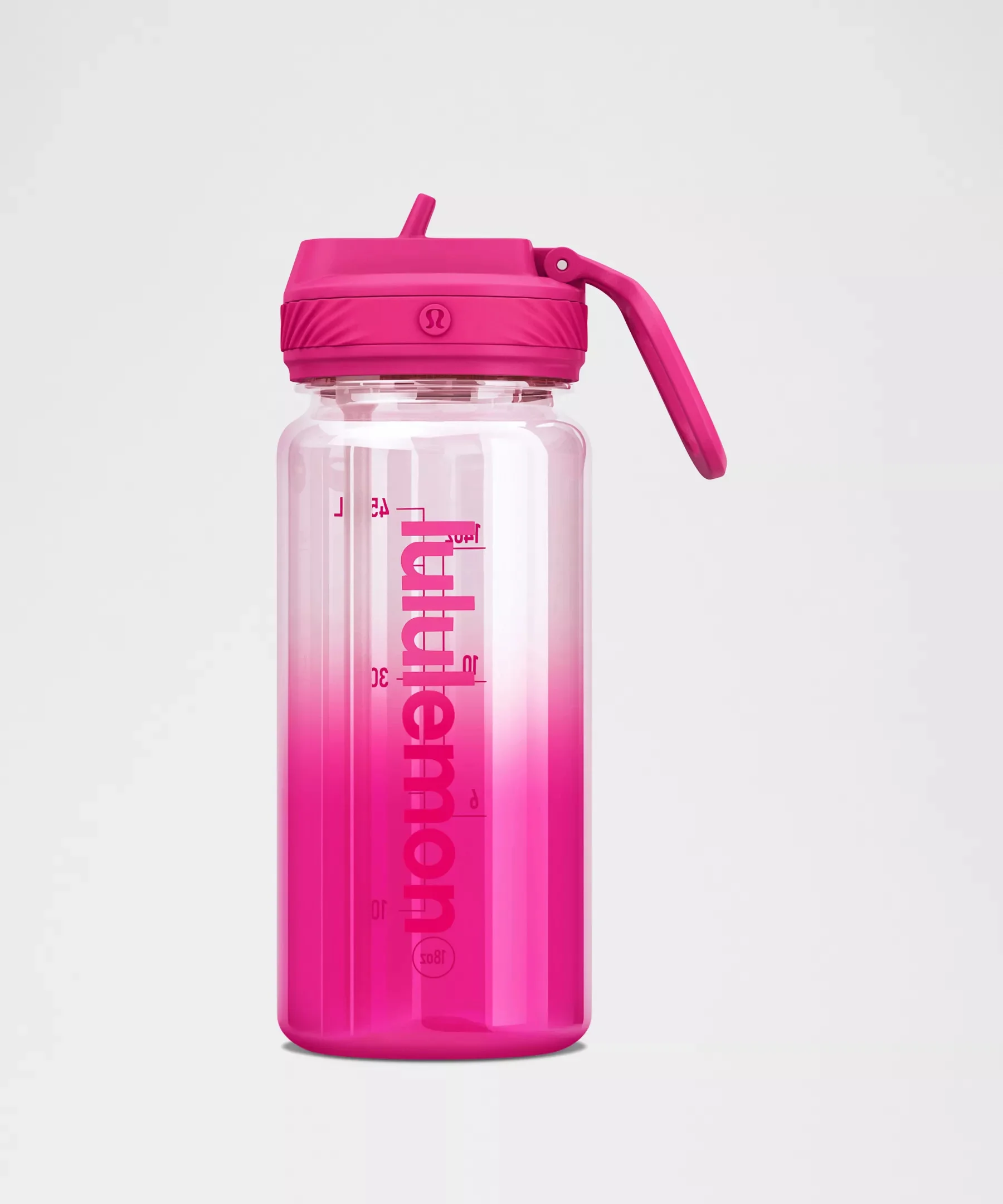 Back to Life Clear Bottle 18oz Straw Lid *Ombre - 1