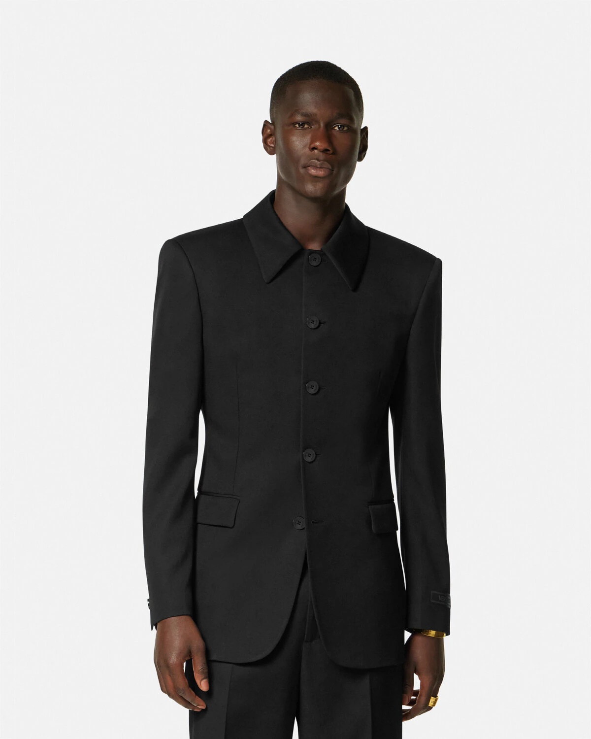 Single-Breasted Tailored Jacket - 4