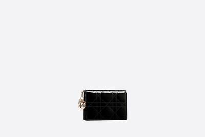 Dior Lady Dior Flap Card Holder outlook