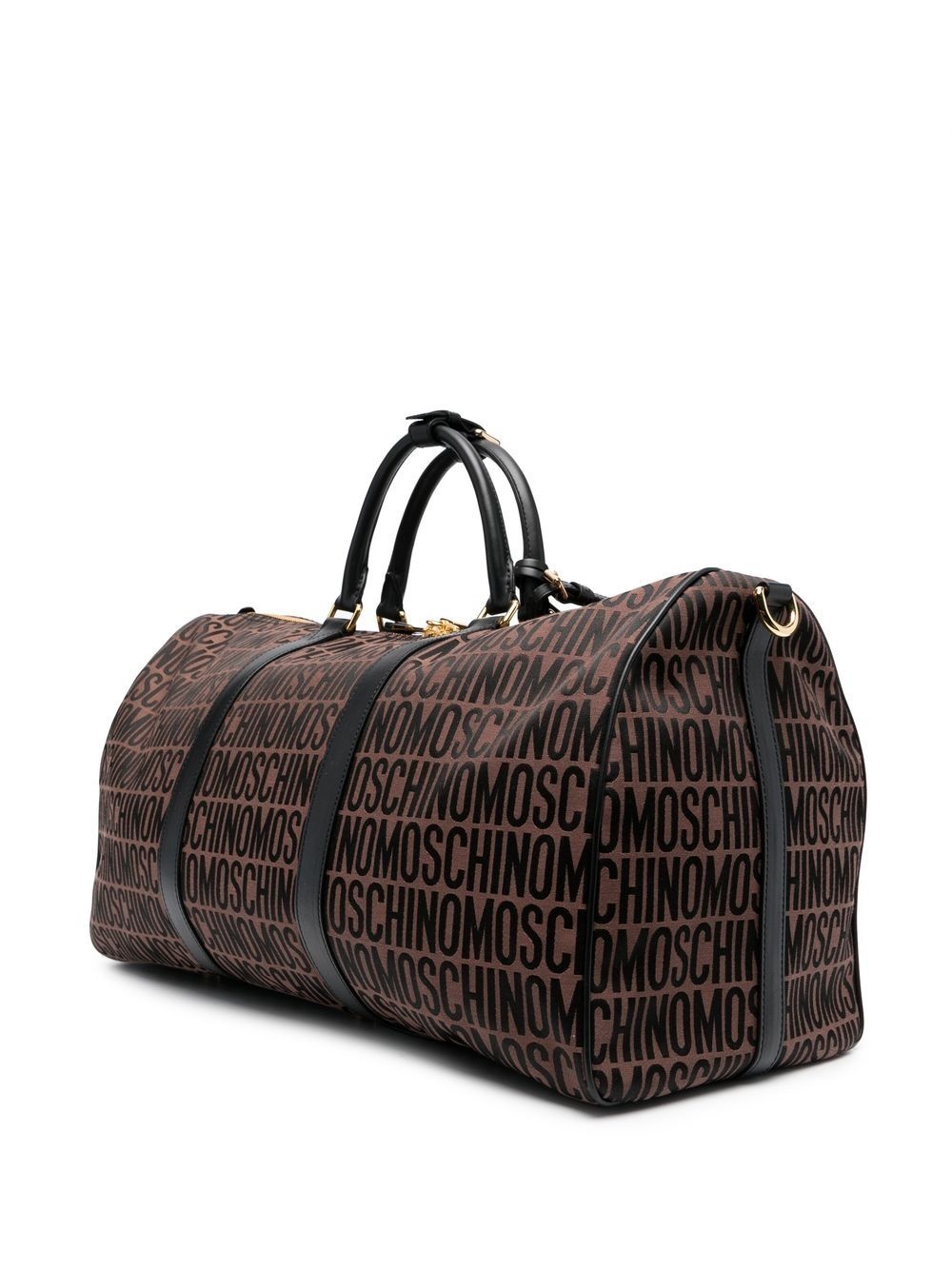 logo-print weekend bag - 3