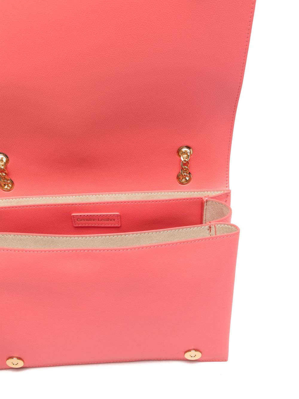 logo-embossed shoulder bag - 5