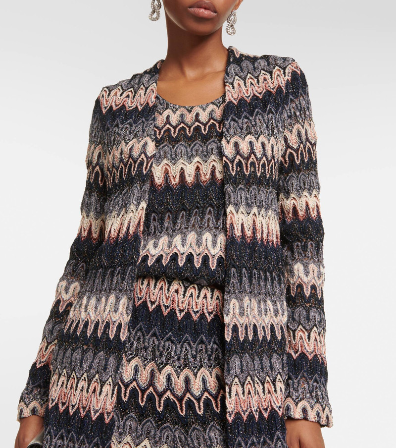 Lamé cardigan 4