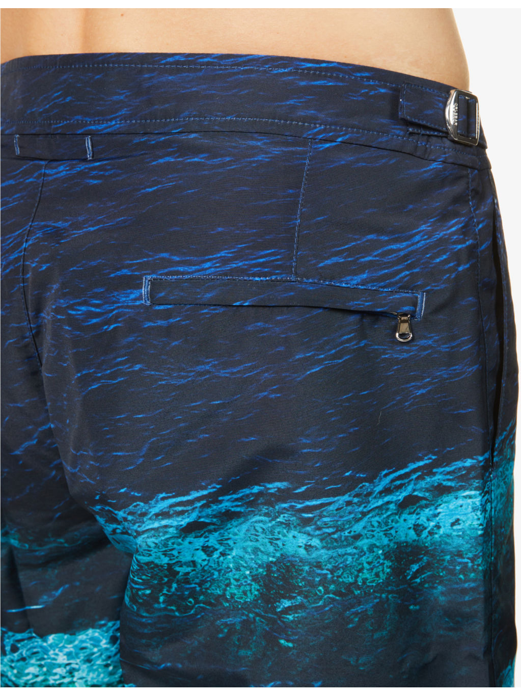 Bulldog Photo graphic-print slim-fit swim shorts - 6