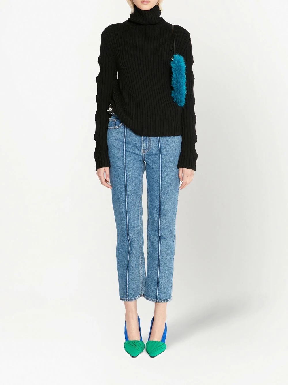 cut-out detail jumper - 2