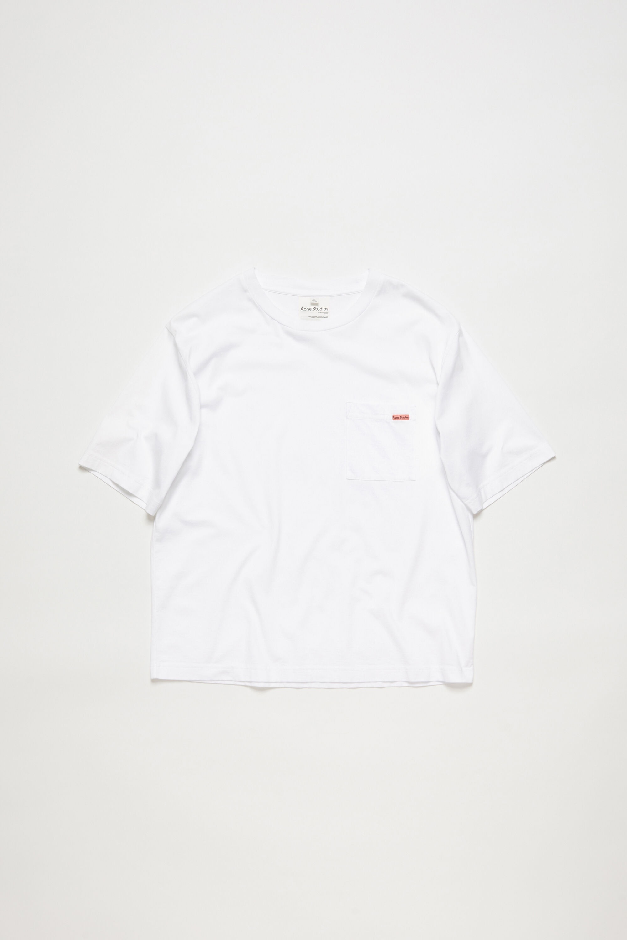 Crew neck t-shirt - Relaxed fit - Optic White - 6